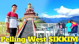 [SIKKIM] Legship to Pelling SkY WaLk😍. My bike almost crash!! 😱