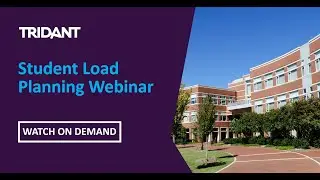 Student Load Planning Solution Demonstration