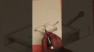 Matchbox Drawing ✏️ | Pencil Art #shorts