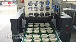 Automatic cup lid forming machine coffee cup lid making machine