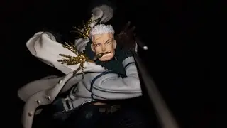Sculture: The White Hunter, Commander of G5-Marine Base, SMOKER!!