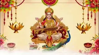 Stunning HD Backgrounds of Goddess Saraswati 🎥✨ | Enhance Your Meditation & Creativity