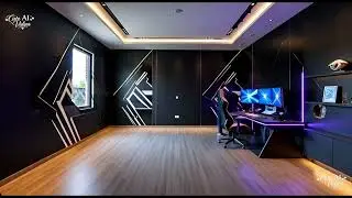DEMOLISH ROOM TO DREAM GAMING ROOM TOUR #viral #ai #aianimation #aiart #bigbrother #viral