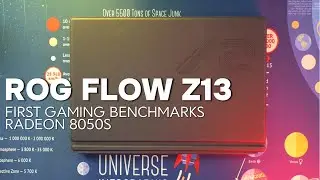 ROG FLOW Z13 2025 - Radeon 8050S First Gaming Benchmarks