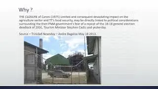 Closure of Caroni 1975 Limited