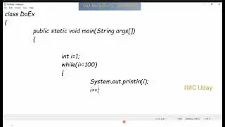2.2.3. do while loop or do loop explained with a java program in TELUGU