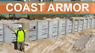 New Sea Wall / Bulkhead Product in Florida (Coast Armor)