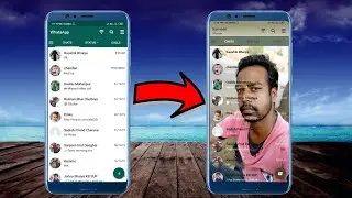 #Use GBwhatsApp-How to change whatsApp home screen photo 100% working only Use GBwhatsapp