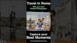 Private Photographer in Rome - Piazza navona, Fontana trevi, Piazza spagna photographer in colosseo