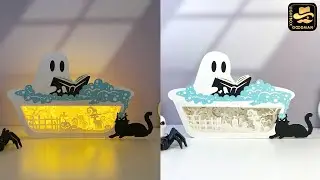 How To Make Paper Cut Chilling Ghost Box