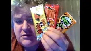 Trying 3 Unusual Japanese Candies Made From Fish Paste & Squid Powder