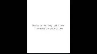 Buy 1 get 1 free&mdash;after we double the price#memes😂#BrandLogic #SaleScam#MarketingHumor #RelatableJoke