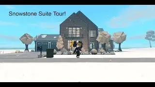 Touring The New Prebuilt House Snowstone Suite In Bloxburg!