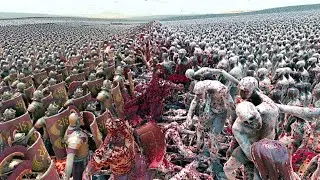 100,000 Romans vs TWO MILLION ZOMBIES - UEBS 2