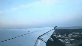 Delta Airbus A320 take off and climb from Myrtle Beach