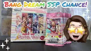 SSP Hit Chance in BANG DREAM! Girls Band Party Vol 2 Booster Box Weiss Schwarz Opening!