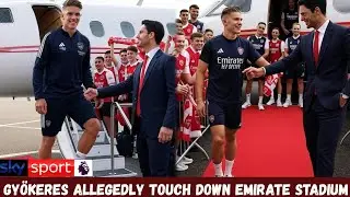 VIKTOR ALLEGEDLY TOUCH DOWN EMIRATES STADIUM TODAY