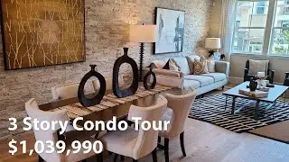 Fremont, CA | Beautiful 3 Story Condo | $1,039,990 | 2,033 Sq ft | 3 Bed | 3.5 Bath | Opt Elevator