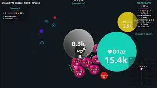 Agar.io| Duo Takeover W/ Seven #4