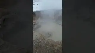 Icelandic mud bath