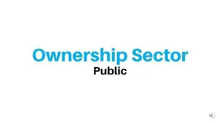 Public Ownership Sector - BTEC Level 3 Nationals in Business (Part 2 of 3)
