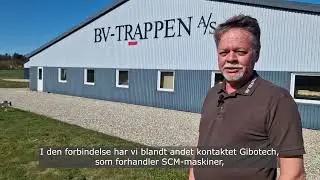 Derfor valgte BV Trappen A/S en accord 500 CNC-maskine