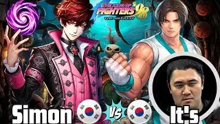 KOF 98 It`s (잇츠) VS Simon文 FT10⚡ HIGH LEVEL GAMEPLAY ⚡ KING OF FIGHTERS 98