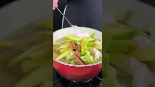 Jeito simples e saboroso de aproveitar manga verde.