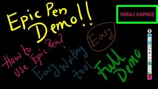 Epic Pen Demo / How to Use Epic Pen - Great writing tool
