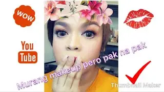 Murang makeup pero Plakado tlga