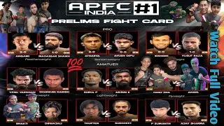 За кулисами: чего не видят фанаты на APFC India #1 | Мероприятие прошло в Намма Бангалору ИНДИЙСК...