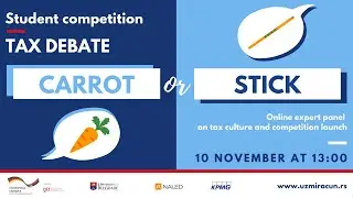 Tax culture in Serbia and how to improve it and student debate competition launch