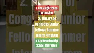 32 Valuable Internship Opportunities for High School Students #internship #shorts #ytshorts