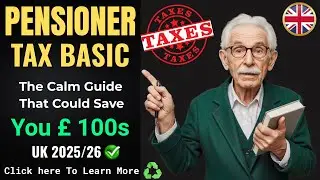 💷📘 Pensioner Tax Basics: The Calm Guide That Could Save You &pound;100s (UK 2025/26) 🔍🇬🇧