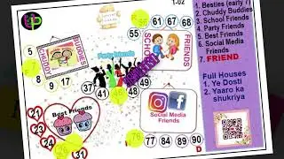 #Friendship #Dosti #Yaari #tambola #housie #interesting #kitty #tickets #fun #theme #dividends