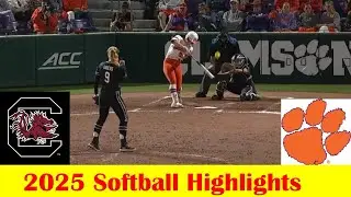 #12 South Carolina vs #19 Clemson Softball Game Highlights 4 15 2025