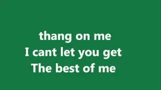mya ft Jay-z(remix) BEST OF ME LYRICS