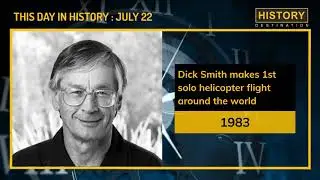 This Day In History - July 22