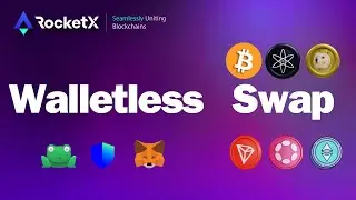 How to perform Walletless Swaps with RocketX | DeFi