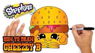 How to Draw Shopkins | Cheezey B | Step by Step