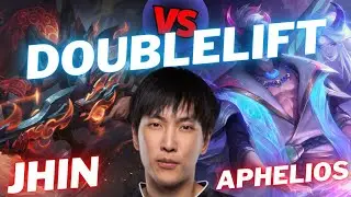 DOUBLELIFT | JHIN VS APHELIOS | ADC GAMEPLAY | Patch 14.10 / Season 14 | #LeagueofLegends