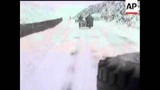 REMOVING THE DANGER OF AN AVALANCHE AT SNAKE-PASS