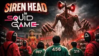 Siren Head In Squid Game: 456 Survival Challenge Live 10 #sunki 444
