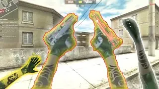 SHARE‼️ Skin Hands Sarung Tangan Hijau Bertato Terbaru Download CSPB Point Blank Android Offline v20
