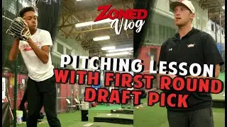 Pitching Lesson With First Round Draft Pick