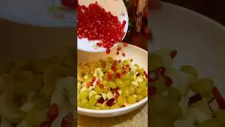 Cream Fruit Chaat Recipe | Refreshing & Creamy Fruit Chaat | Easy Summer Dessert