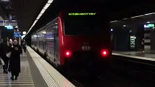 SBB CFF FFS | ABB Re450/DPZ Consist | Zurich Hauptbahnhof