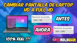 C&Oacute;MO CAMBIAR Y PONER UNA PANTALLA FULL HD 1080P EN TU LAPTOP