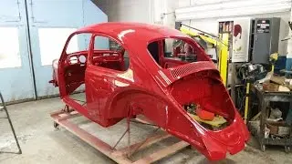 Classic VW BuGs '65 Body Off Build A BuG How to Paint your Beetle