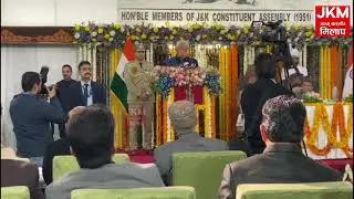 #AssemblySession #Governor's address LG Manoj Sinha addressing the opening session